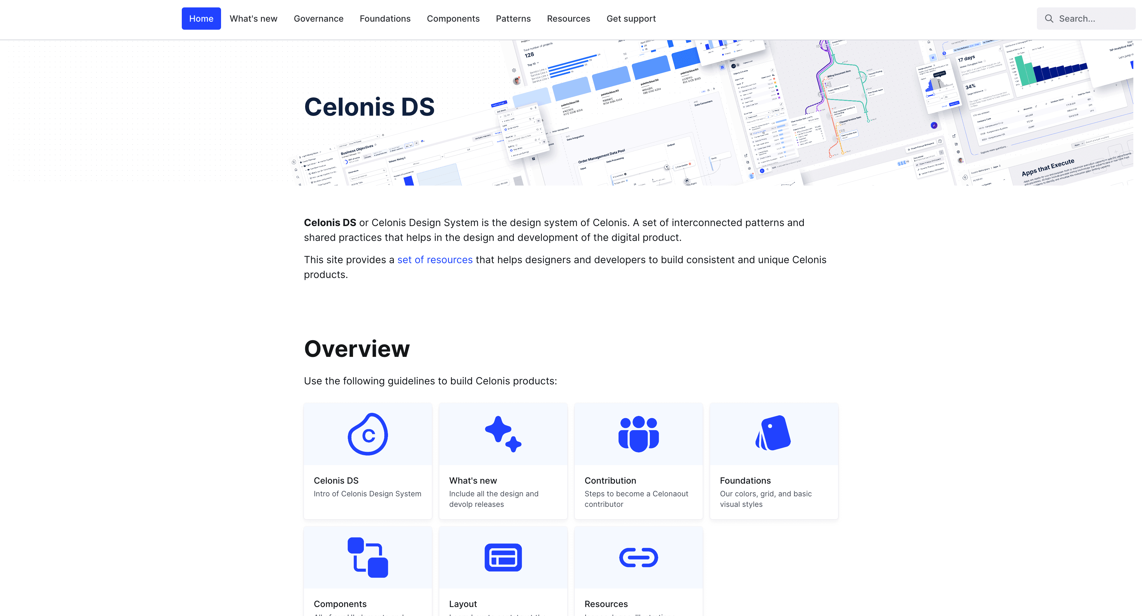 Celonis design system documentation
